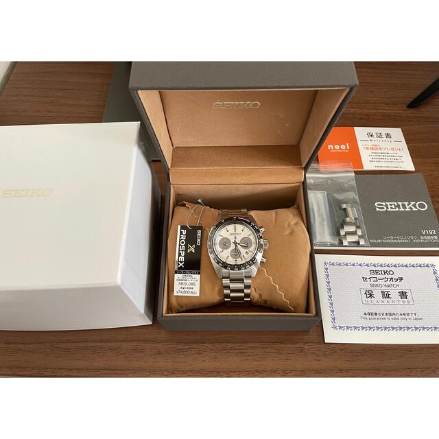 SEIKO セイコー プロスペックス ソーラークロノグラフ SBDL085 新品