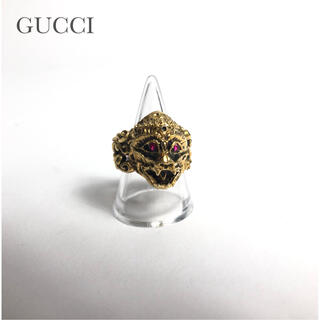 グッチ(Gucci)の良品　GUCCI グッチ　指輪　モンキーリング　ゴールド　メンズ　レディース(リング(指輪))