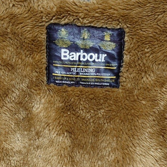 安い日本製 Barbour Barbour バブアー パイルライナー 42の通販 by もる's shop｜バーブァーならラクマ 