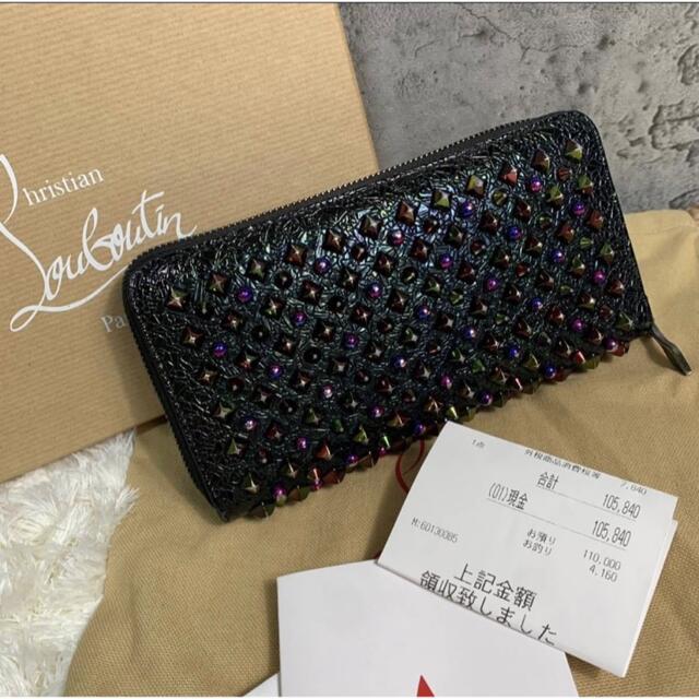 希少✨ Christian Louboutin 長財布 パネトーネ レインボー
