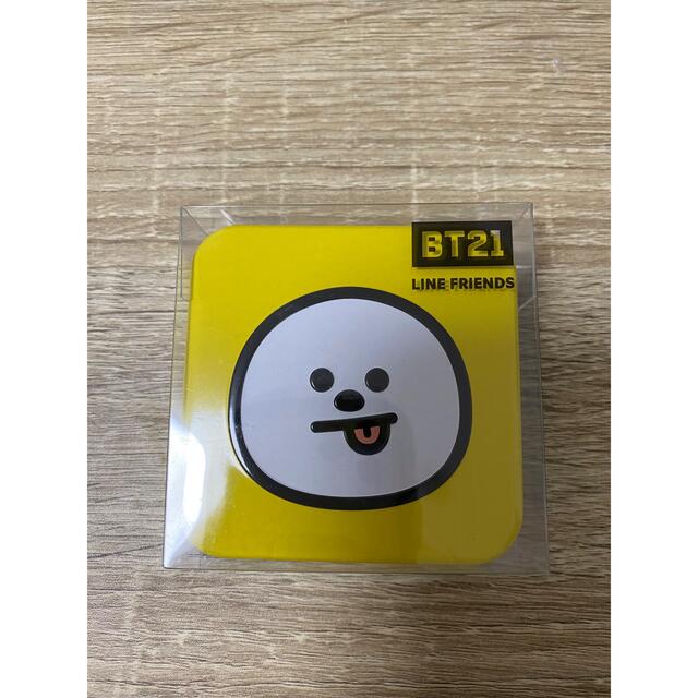 防弾少年団(BTS)(ボウダンショウネンダン)のBT21☆スクエア缶☆チミー☆CHIMMY エンタメ/ホビーのタレントグッズ(アイドルグッズ)の商品写真