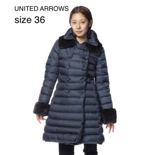 アローズ(UNITED ARROWS) ダウンコート(レディース)（ファー）の通販