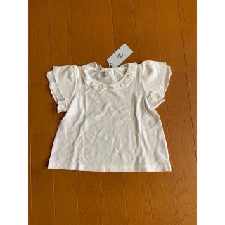 コンビミニ(Combi mini)のコンビミニ　フリル袖トップス　100(Tシャツ/カットソー)