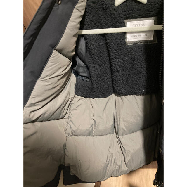 ZARA KIDS(ザラキッズ)のZARA キッズ　アウター　パフコート キッズ/ベビー/マタニティのキッズ服男の子用(90cm~)(コート)の商品写真