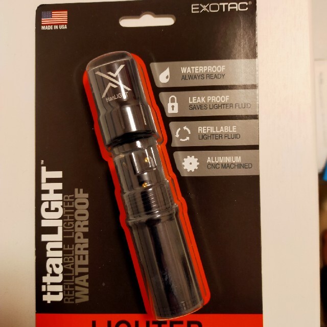 EXOTAC titanLIGHT エクソタック タイタンライター 【ブラック】