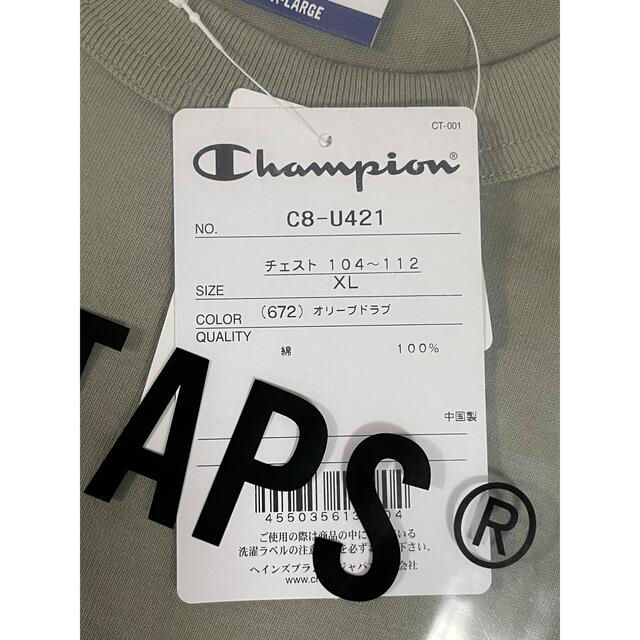 W)taps(ダブルタップス)のWTAPS x Champion  ロングスリーブTシャツ　ロンT メンズのトップス(Tシャツ/カットソー(七分/長袖))の商品写真