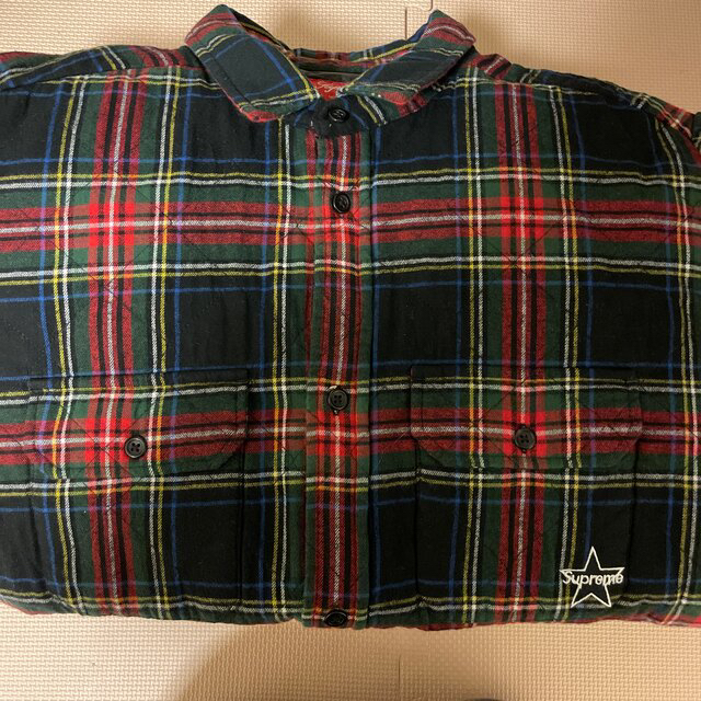 Supreme Quilted Plaid Flannel Shirt