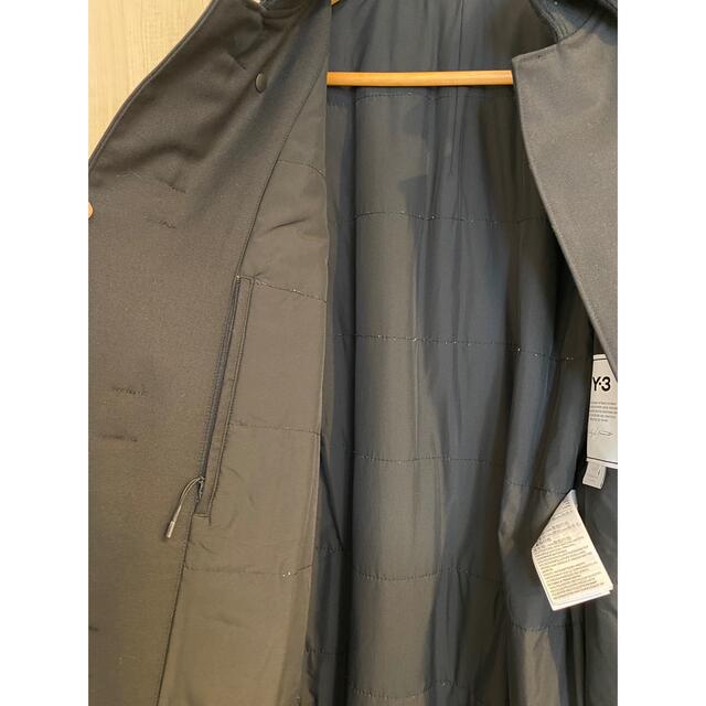 Y-3 CLASSIC WINTER WOOL PADDED COATコート | munchercruncher.com