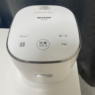 シャープ(SHARP)のyuuh1さま　炊飯器　sharp 3合(炊飯器)