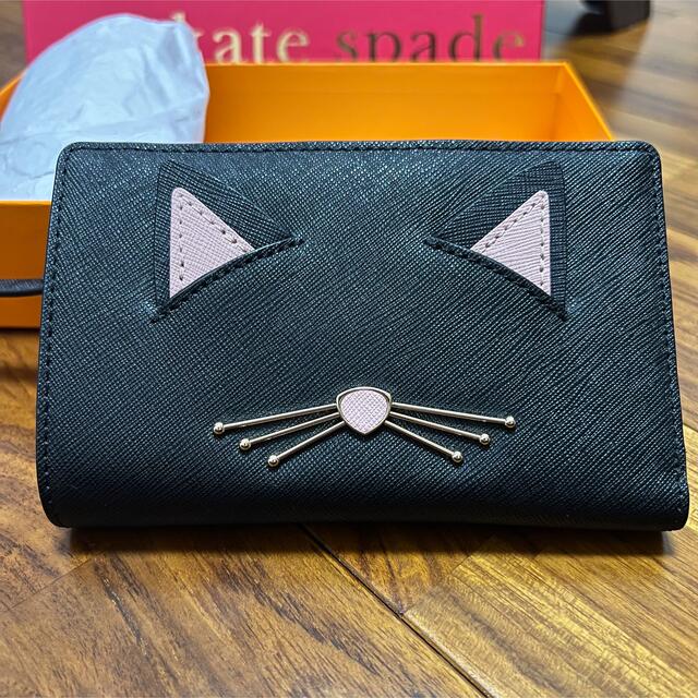 ケイトスペード 猫 財布 1