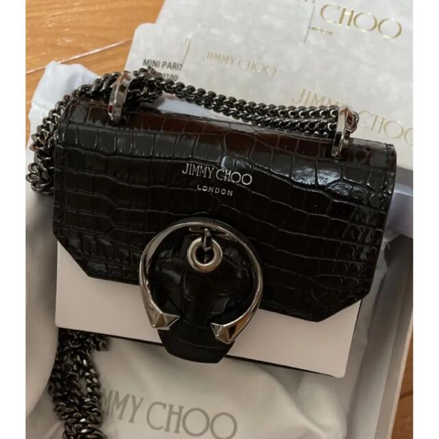 ジミーチュウ Jimmychoo mini paris ミニパリス クロコ Yahoo!フリマ