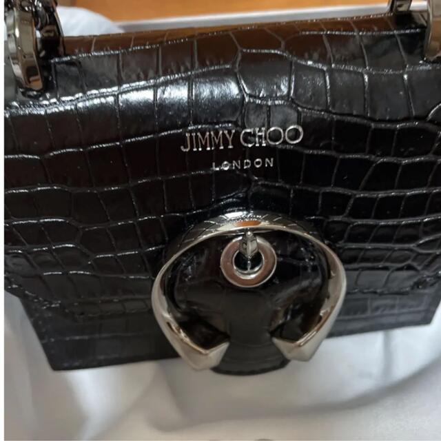 JIMMY CHOO(ジミーチュウ)のジミーチュウ　クロコ★ ミニパリス　バッグ　新品未使用 レディースのバッグ(ショルダーバッグ)の商品写真