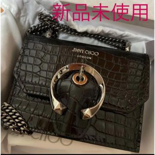 ジミーチュウ(JIMMY CHOO)のジミーチュウ　クロコ★ ミニパリス　バッグ　新品未使用(ショルダーバッグ)