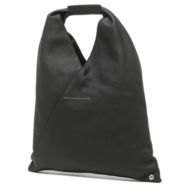 MM6(エムエムシックス)のエムエム6 MM6 メゾンマルジェラ トートバッグ ブラック　新品未使用　本革 レディースのバッグ(トートバッグ)の商品写真