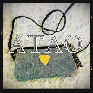 ATAO - 【バッグ】ATAOのお財布ポシェットBOO BOO（岡山産デニム）明日朝値上げ！