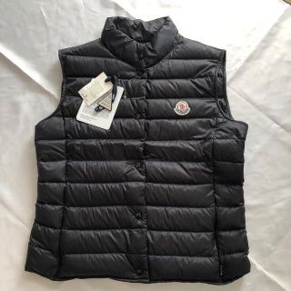 モンクレール(MONCLER)のモンクレール ダウンベスト ブラック サイズ3(ダウンベスト)