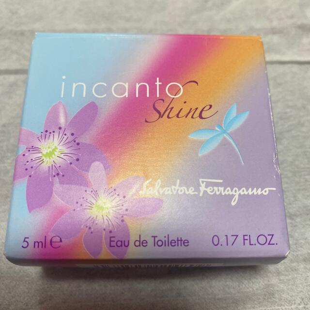 Salvatore Ferragamo(サルヴァトーレフェラガモ)のフェラガモ⭐️インカント　シャイン　オードトワレ5ｍl コスメ/美容の香水(香水(女性用))の商品写真