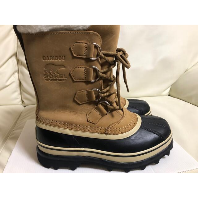 30％OFF 5程度 SOREL SORELソレル/カリブー カリブー スノーブーツ23