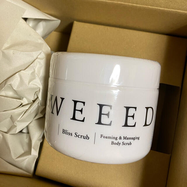 weeed ボディスクラブ　新品