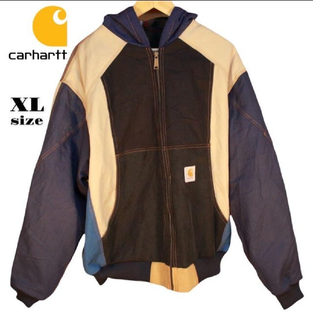 carhartt - 【Carhartt】カーハート リメイクジャケット 希少 フード付 一点物の通販 by saiki's shop