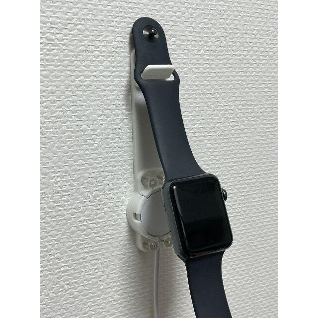 Apple Watch 壁掛け充電スタンド（スポーツバンド用） スマホ/家電/カメラのスマホアクセサリー(その他)の商品写真