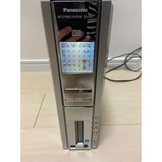 パナソニック(Panasonic)のPanasonic 薄型MDコンポ SC-SV1-S(その他)