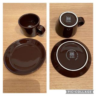 アラビア(ARABIA)のARABIA アラビア koko ココ エスプレッソ カップ＆ソーサー 2客(食器)