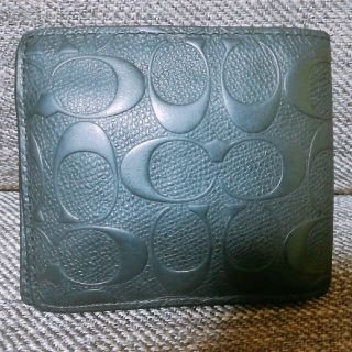 コーチ(COACH)のコーチ　二つ折り財布　メンズ(折り財布)