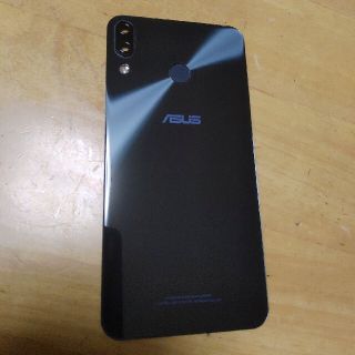 エイスース(ASUS)のzenfone5 5z　パックパネル　純正　中古品　シャイニーブラック(その他)