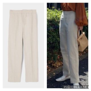 マウジー(moussy)のMOUSSY 【M_】LINEN BLEND パンツ 美品(カジュアルパンツ)