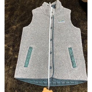 【希少】patagonia リサイクルダウンベスト リバーシブル XS