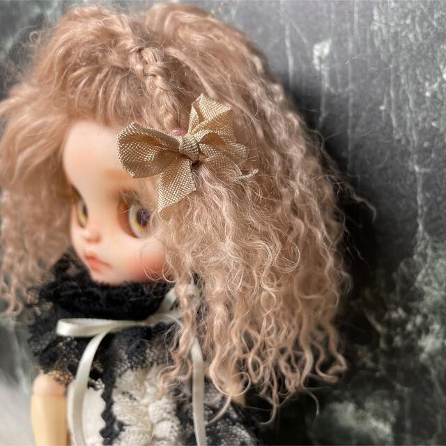 blythe _wm-515サーモンベージュ⭐️チベットラムウィッグ