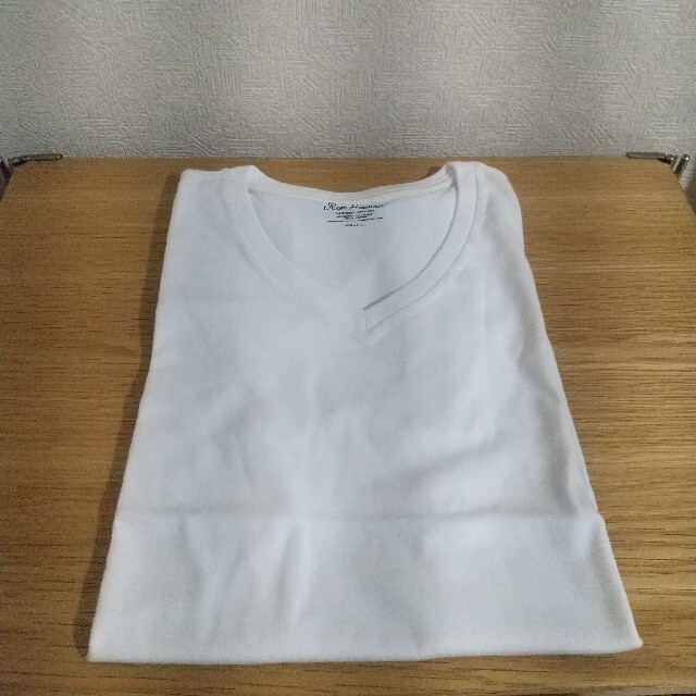 新品未使用 Ron Herman ロンハーマン VネックTシャツ 日本製 メンズのトップス(Tシャツ/カットソー(半袖/袖なし))の商品写真