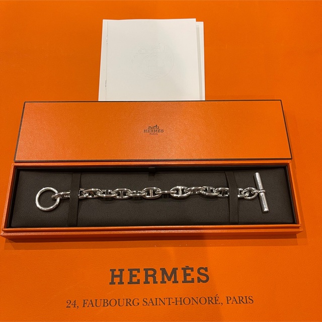 新品未使用 レア HERMES エルメス シェーヌダンクル GM 13