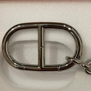 新品 レア HERMES エルメス シェーヌダンクル キーホルダー ストラップ