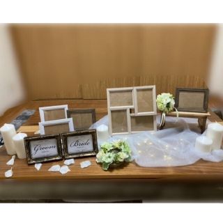 イケア(IKEA)のウェルカムスペース 結婚式 ウェディング 受付 写真立て フォト(ウェルカムボード)