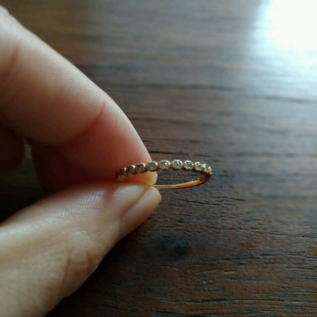 agete k10 13号ダイヤリング レディース アクセサリー