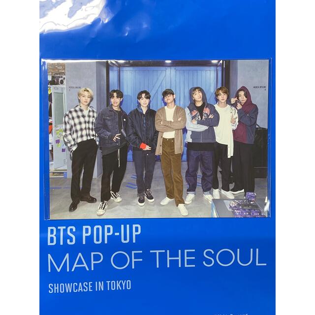 防弾少年団(BTS)(ボウダンショウネンダン)のBTS pop up 特典 weverse ポストカード MOS フォトカード エンタメ/ホビーのタレントグッズ(アイドルグッズ)の商品写真