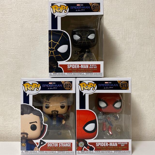 スパイダーマン Funko POP フィギュア セット