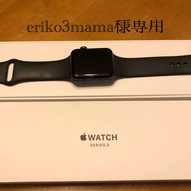 Apple Watch(アップルウォッチ)のアップルウォッチ3 42mm GPSモデル メンズの時計(腕時計(デジタル))の商品写真