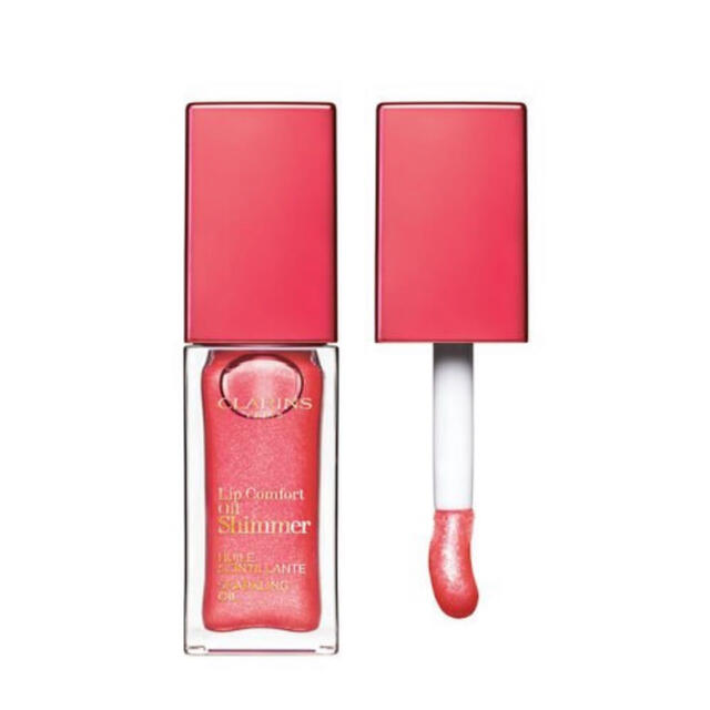 CLARINS(クラランス)のクラランス コンフォート リップオイル シマー 06 ポップコーラル 新品未使用 コスメ/美容のベースメイク/化粧品(リップグロス)の商品写真