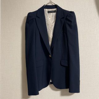 ザラ(ZARA)のZARA ザラ ZARA WOMAN テーラードジャケット  紺ブレ(テーラードジャケット)