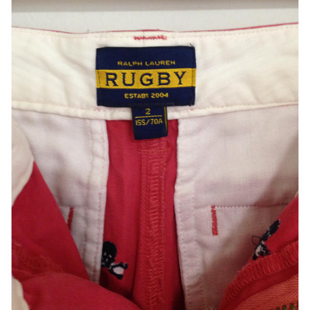 Ralph Lauren(ラルフローレン)のラルフローレンラグビー RUGBY スカルデザイン ショートパンツ レディース レディースのパンツ(ショートパンツ)の商品写真