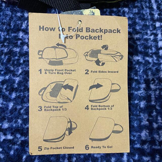 HardRock  バックパック  折畳みリュック メンズのバッグ(バッグパック/リュック)の商品写真
