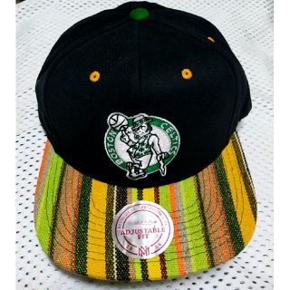 ミッチェルアンドネス(MITCHELL & NESS)のボストン・セルティックス　キャップ(バスケットボール)