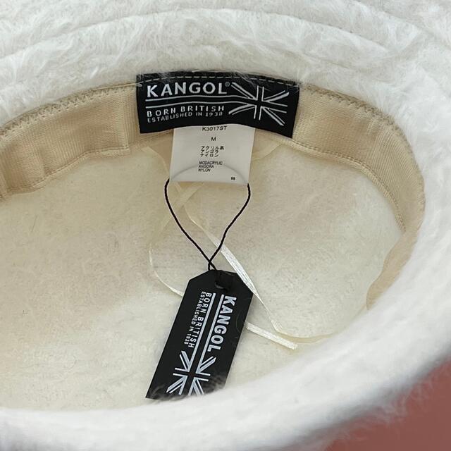 KANGOL(カンゴール)の【新品】KANGOL カンゴール バケットハット ファーハット ホワイト レディースの帽子(ハット)の商品写真