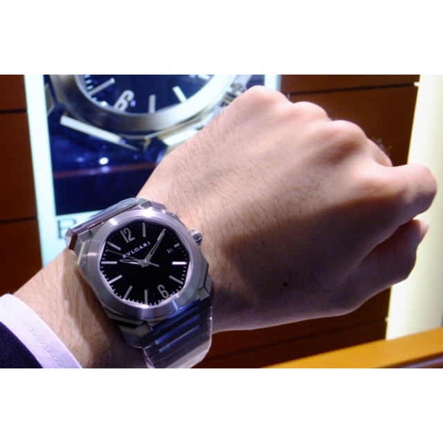 BVLGARI(ブルガリ)の【極美品】ブルガリ　BVLGARI  オクト　ソロテンポ　BGO38BSSD メンズの時計(腕時計(アナログ))の商品写真
