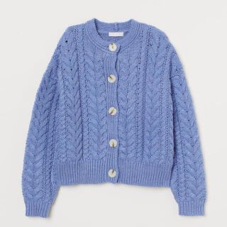 H&M ケーブル ニット カーディガン エイチアンドエム h&m