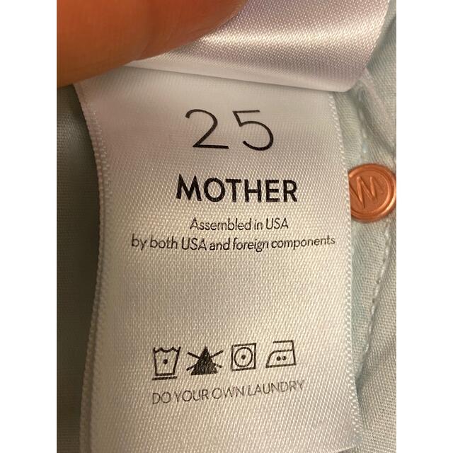 mother(マザー)のmother デニム　サイズ25 レディースのパンツ(デニム/ジーンズ)の商品写真