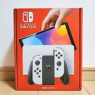Nintendo Switch - 新品 Nintendo 有機EL ホワイト型　限定商品　未開封　店舗印なし。